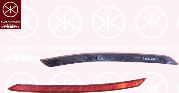 Klokkerholm 95310786 - Reflex Reflector car-mod.net