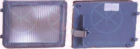 Klokkerholm 95380491 - Eyelid, fog light car-mod.net