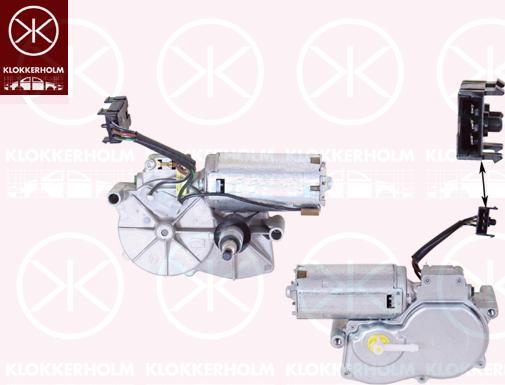 Klokkerholm 95387170 - Wiper Motor car-mod.net