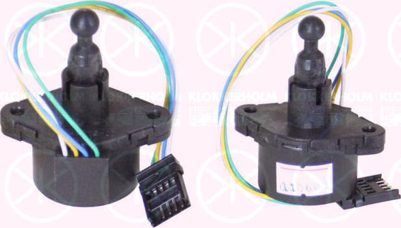Klokkerholm 95240070 - Control, actuator, headlight range adjustment car-mod.net