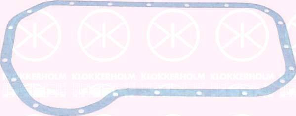 Klokkerholm 9521483 - Gasket, oil sump car-mod.net