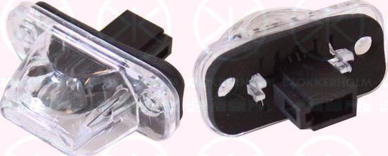 Klokkerholm 95210850 - Licence Plate Light car-mod.net