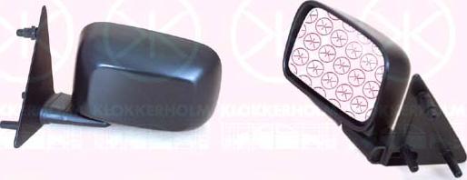 Klokkerholm 95211013 - Outside Mirror car-mod.net