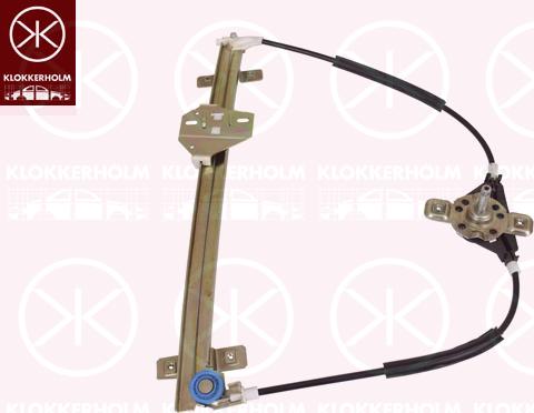 Klokkerholm 95211807 - Window Regulator car-mod.net