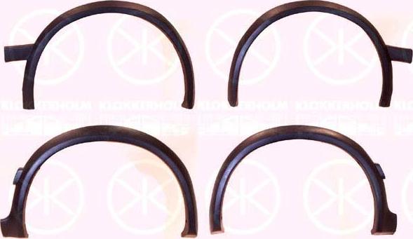 Klokkerholm 9521373 - Flaring Kit, wing car-mod.net