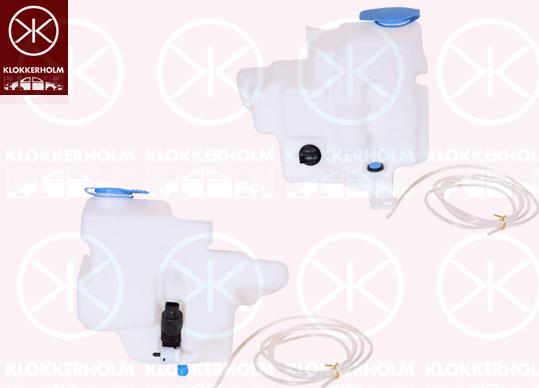 Klokkerholm 95233230 - Washer Fluid Tank, window cleaning car-mod.net