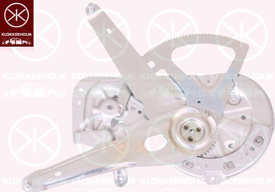 Klokkerholm 90211801 - Window Regulator car-mod.net