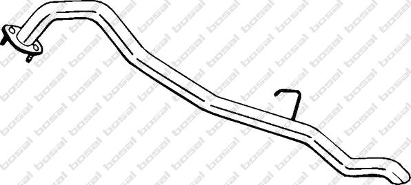 Klokkerholm 451-363 - Exhaust Pipe car-mod.net