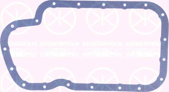 Klokkerholm 5502481 - Gasket, oil sump car-mod.net
