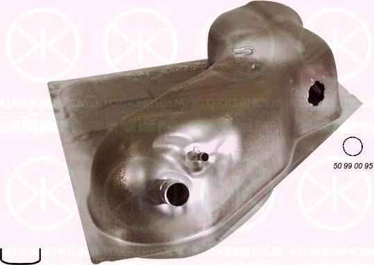 Klokkerholm 5050 007 - Fuel Tank car-mod.net