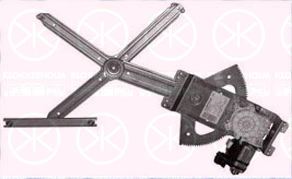 Klokkerholm 50501103 - Window Regulator car-mod.net