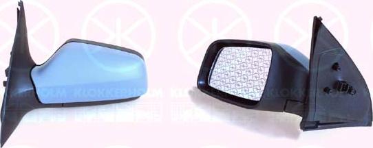 Klokkerholm 50511041 - Outside Mirror car-mod.net