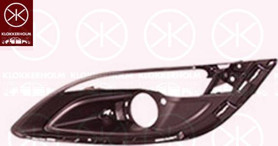 Klokkerholm 5053912 - Ventilation Grille, bumper car-mod.net