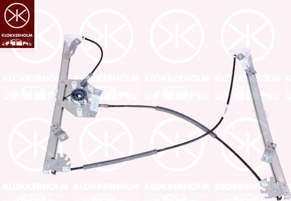 Klokkerholm 50191802 - Window Regulator car-mod.net