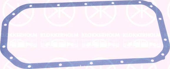 Klokkerholm 5020483 - Gasket, oil sump car-mod.net