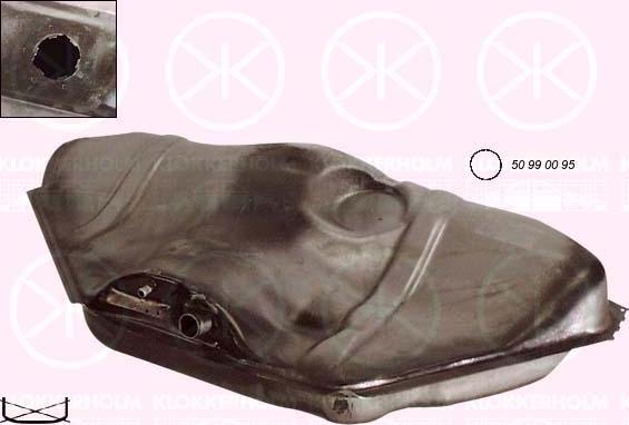 Klokkerholm 5076 009 - Fuel Tank car-mod.net