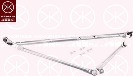 Klokkerholm 65223280 - Wiper Linkage car-mod.net