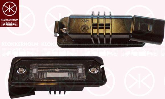 Klokkerholm 66130850 - Licence Plate Light car-mod.net