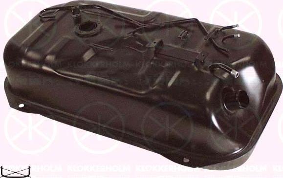 Klokkerholm 6820 008 - Fuel Tank car-mod.net