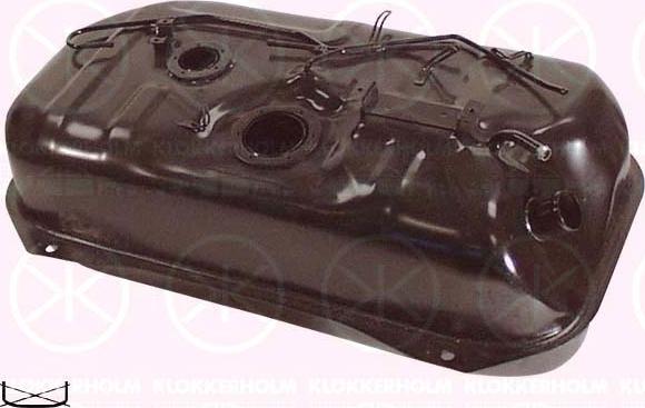 Klokkerholm 6820 007 - Fuel Tank car-mod.net