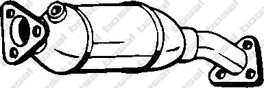 Klokkerholm 090-744 - Catalytic Converter car-mod.net