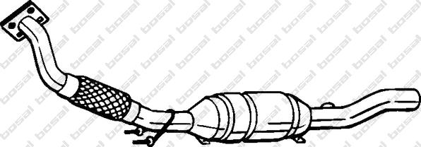 Klokkerholm 099-569 - Catalytic Converter car-mod.net