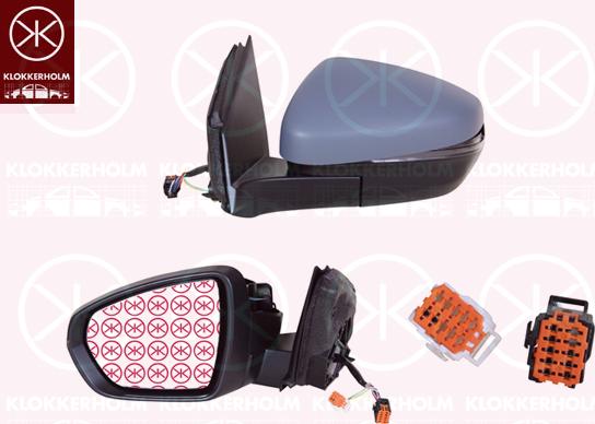 Klokkerholm 55461044 - Outside Mirror car-mod.net