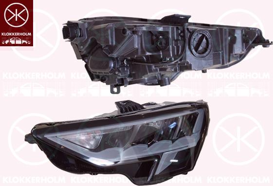 Klokkerholm 00490185A1 - Headlight car-mod.net
