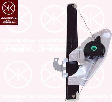 Klokkerholm 00141901 - Window Regulator car-mod.net