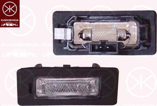 Klokkerholm 00290850 - Licence Plate Light car-mod.net
