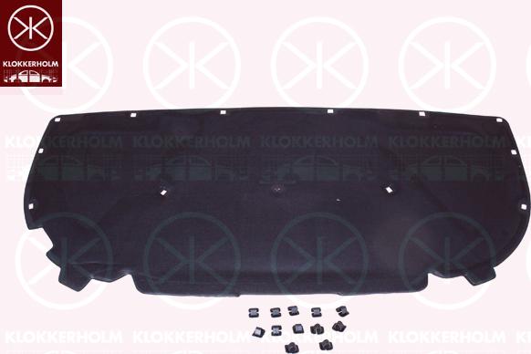 Klokkerholm 00282850 - Silencing Material, engine bay car-mod.net