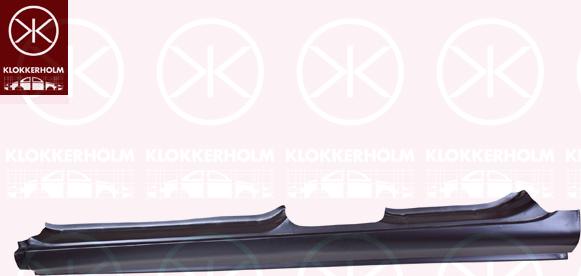 Klokkerholm 0109011 - Foot Board, door sill car-mod.net