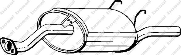 Klokkerholm 163-727 - End Silencer car-mod.net