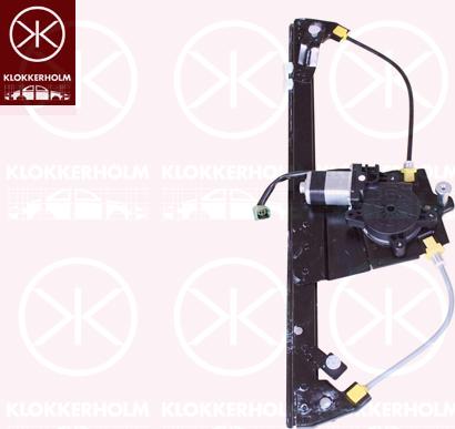 Klokkerholm 13081901 - Window Regulator car-mod.net