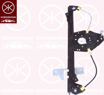 Klokkerholm 13081803 - Window Regulator car-mod.net