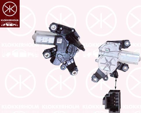 Klokkerholm 13107170 - Wiper Motor car-mod.net