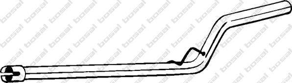 Klokkerholm 800-001 - Exhaust Pipe car-mod.net