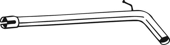 Klokkerholm 801-181 - Exhaust Pipe car-mod.net