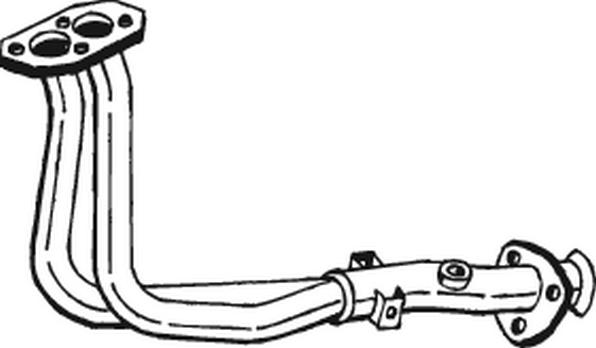 Klokkerholm 802-425 - Exhaust Pipe car-mod.net