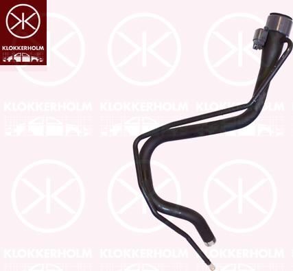 Klokkerholm 8118527 - Filler Pipe, fuel tank car-mod.net