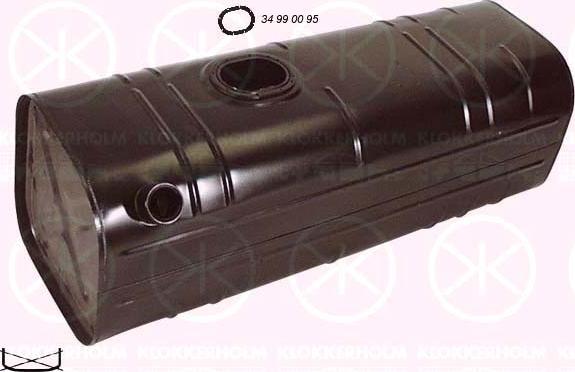 Klokkerholm 3490 009 - Fuel Tank car-mod.net