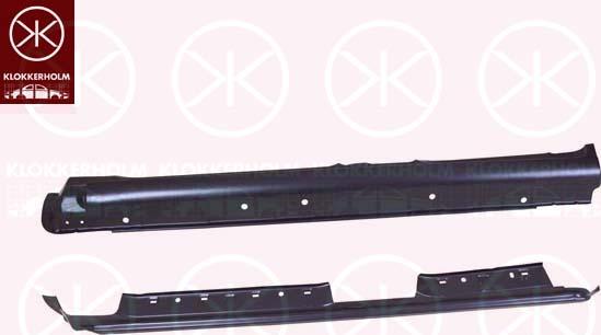 Klokkerholm 3450011 - Foot Board, door sill car-mod.net