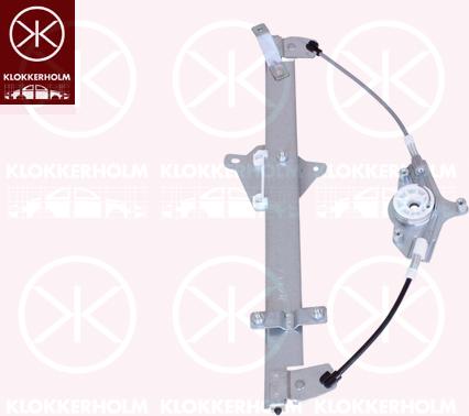 Klokkerholm 34781801 - Window Regulator car-mod.net