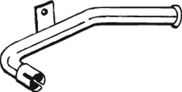 Klokkerholm 383-115 - Exhaust Pipe car-mod.net