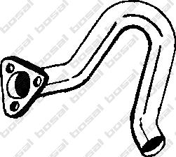 Klokkerholm 337-445 - Exhaust Pipe car-mod.net