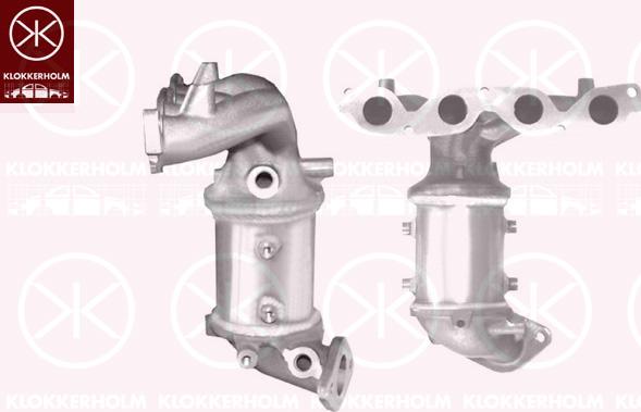 Klokkerholm 32798601 - Catalytic Converter car-mod.net