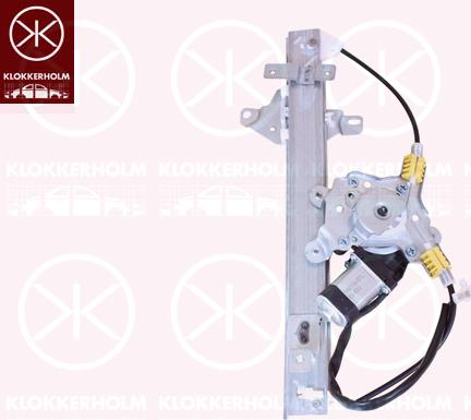Klokkerholm 37491901 - Window Regulator car-mod.net