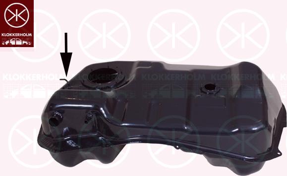 Klokkerholm 3750009 - Fuel Tank car-mod.net
