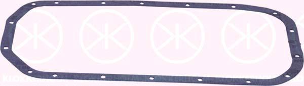 Klokkerholm 3708482 - Gasket, oil sump car-mod.net
