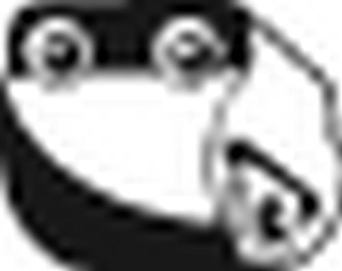Klokkerholm 255-543 - Holding Bracket, silencer car-mod.net